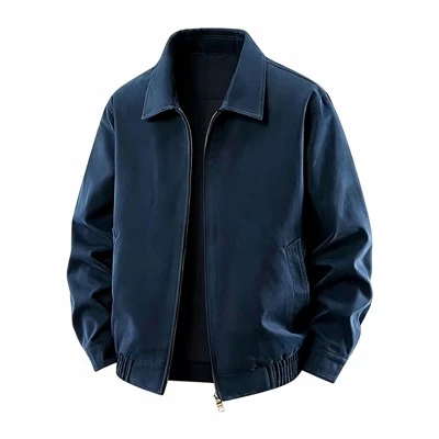 Áo khoác bomber cotton thông thường